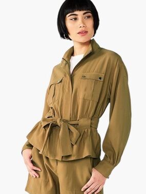 Nine West Belted Utility Jacket